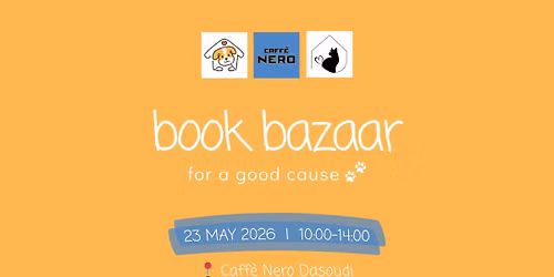 Book Bazaar for a Good Cause | Take Me Home x Project Whisker