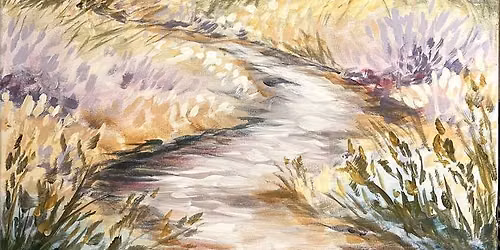Paint and Sip: Monet's Misty Meadow