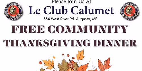 Community Thanksgiving Dinner