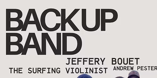 BACK UP BAND at Little Village & FINNS in St Andrews