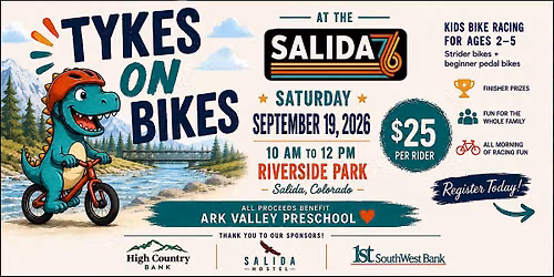 Ark Valley PreSchool Tykes on Bikes