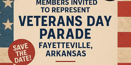 Veterans Day Parade on Dickson Street! \ud83c\uddfa\ud83c\uddf8