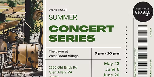 Summer Concert Series on the Lawn