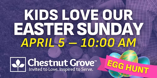 Easter Sunday Celebration & Egg Hunt