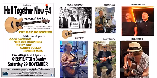 Hall Together Now #4 -with The Bay Horsemen & guests