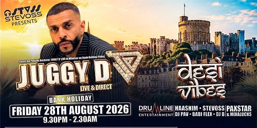 STEVOSS PRESENTS... DESI VIBES - JUGGY D - LIVE