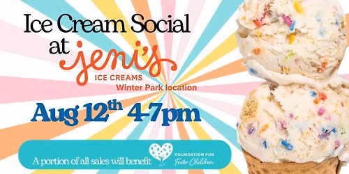 Ice Cream Social to Benefit FFC!