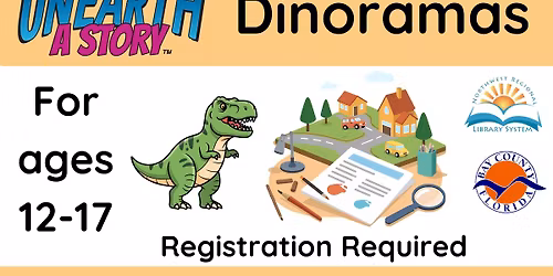 Unearth a Story:  Dinoramas (Ages 12 - 17)
