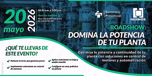 Roadshow: Domina la potencia de tu planta