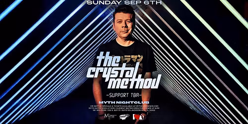 The Crystal Method @ MYTH Nightclub | Labor Day Weekend| 09.06.26