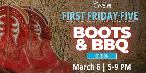First Friday at Five: Boots and BBQ