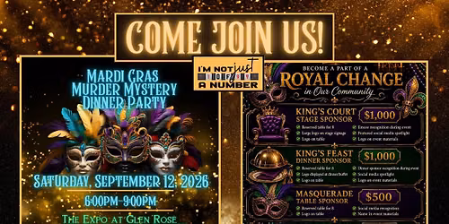 Mardi Gras Murder Mystery Dinner