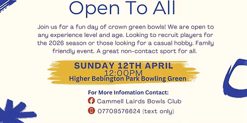 Cammell Lairds Bowls Club Open Day