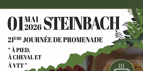 21\u00e8me journ\u00e9e de promenade "\u00e0 pied, \u00e0 cheval, \u00e0 vtt"