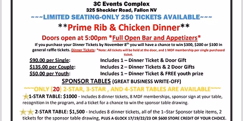 Vets & Buck 2nd Annual Banquet 