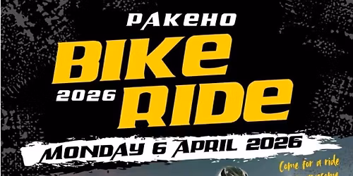 Pakeho Bike Ride 2026