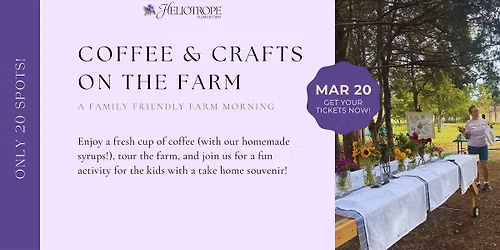 Coffee and Crafts on the Farm: Nature Weaving