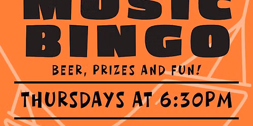 Music Bingo at Crooked Hammock, Raleigh NC