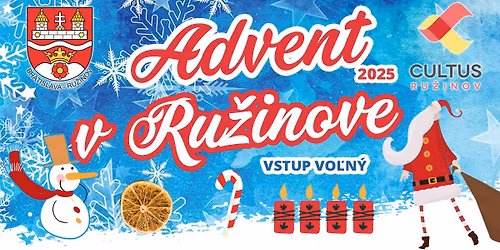 ZAP\u00c1LENIE 4. ADVENTNEJ SVIECE | Advent v Ru\u017einove