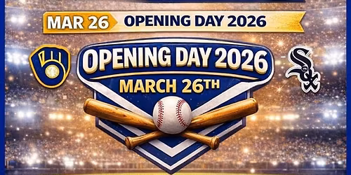 \u26be\ufe0f Brewers Opening Day \ud83d\udc99\ud83d\udc9b