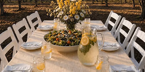 Long Table Lunch at Lazy Acres (Third Thursday of the Month)