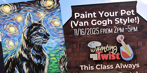 Paint Your Pet (Van Gogh Style)