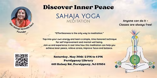 Parsippany- First Step to Learning Meditation