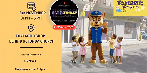 Meet Chase at Toytastic for Black Friday!