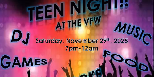 Teen Night at the VFW
