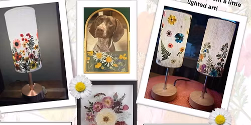 Pressed Flower Craft & Sip at Revere Brewery