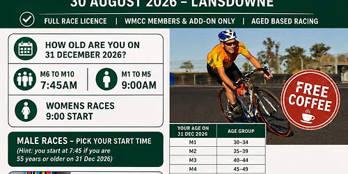 SUNDAY 30th AUGUST | ANNUAL CLUB CHAMPIONSHIPS