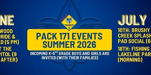 Visit the Texas Capitol with Pack 171
