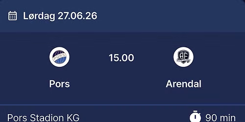 PORS - Arendal