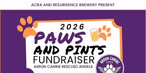 Paws & Pints 2026 Fundraiser 