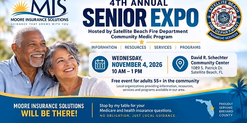 Come See Moore Insurance Solutions at the 4th Annual Senior Expo!