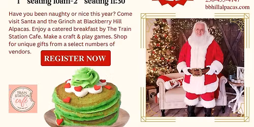 Christmas Brunch with Santa & The Grinch