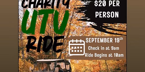 Charity UTV Ride
