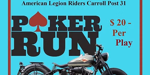 Carroll Post 31 Poker Run 