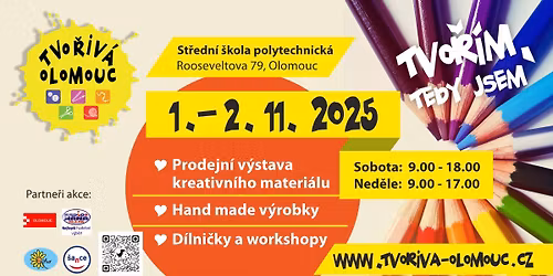 Tvo\u0159iv\u00e1 Olomouc - podzim 2025