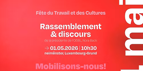 1er mai - F\u00eate du Travail et des Cultures