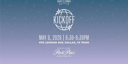 2026 Black Tie Dinner Kickoff