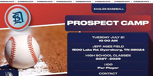 Dyersburg State Baseball Prospect Camp