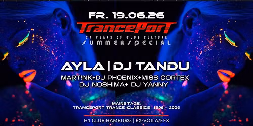 27 YEARS OF TRANCEPORT - SUMMERSPECIAL w.\/AYLA - DJ TANDU