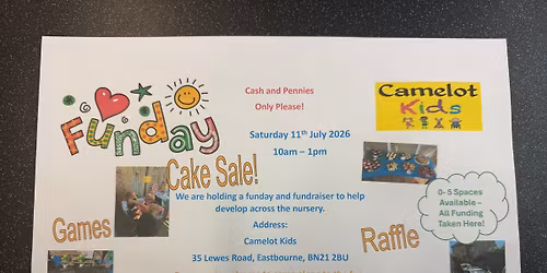 \ud83c\udf89 Camelot Kids Fun Day & Fundraiser! \ud83c\udf89