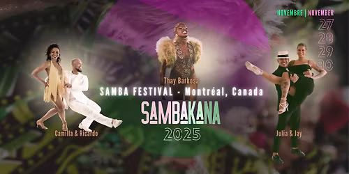 SAMBAKANA 2025 : Gafieira n samba rock- Workshops - ateliers