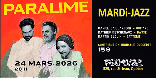 PARALIME au Mardi-Jazz 