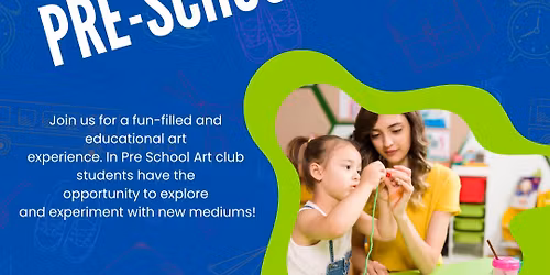 Preschool Art Club! $30