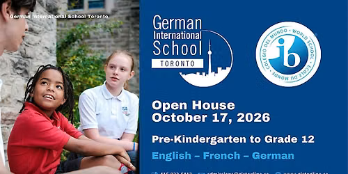 Open House - German International School Toronto
