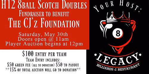 CJ'z Foundation H12 Scotch Doubles 8b