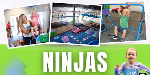 Ninja Open Play at Ultimate Ninjas Academy! Ages 1-4